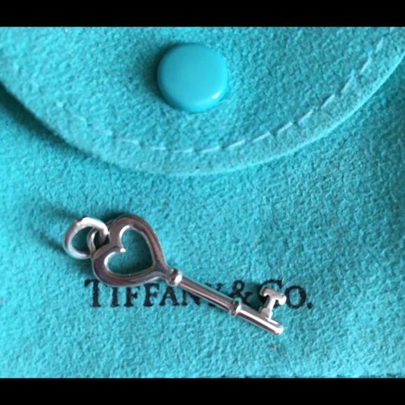 Tiffany & Co Mini Key Charm .925 Sterling - Picture 2 of 2